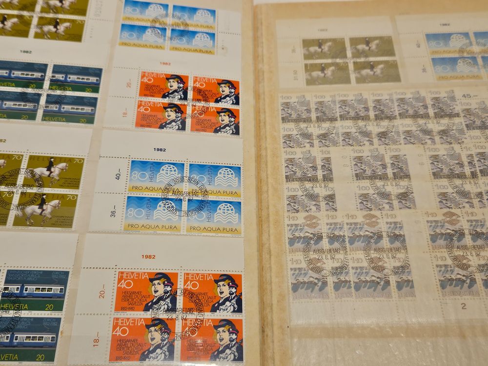 Schweizer Briefmarken Sammlung Kaufen Auf Ricardo