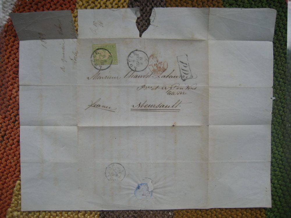 1859 Brief Strubeli 40 Rp Kaufen Auf Ricardo