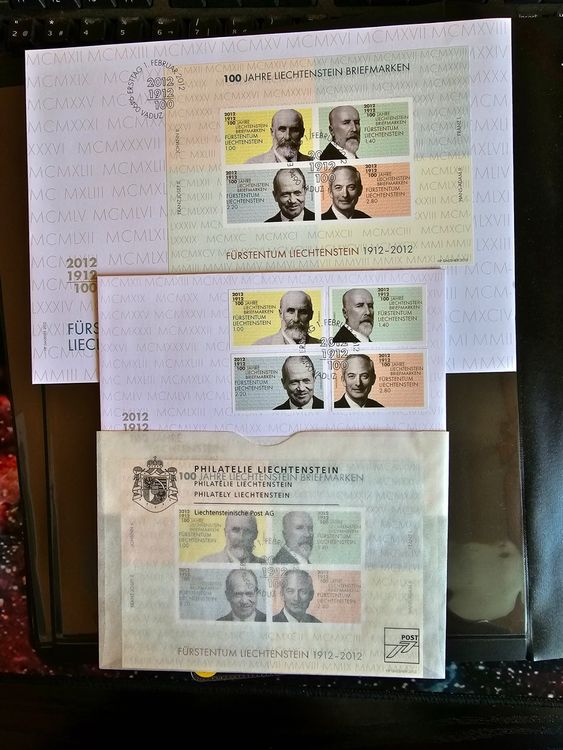 F Rstentum Liechtenstein Jahre Fl Fdc Et Gest Kaufen