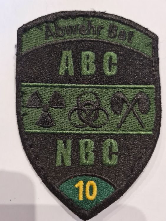 Badge Abc Nbc Abwehr Bat Gr N Kaufen Auf Ricardo