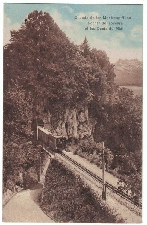 Rocher De Toreyre Chemin De Fer Montreux Glion Circ Kaufen