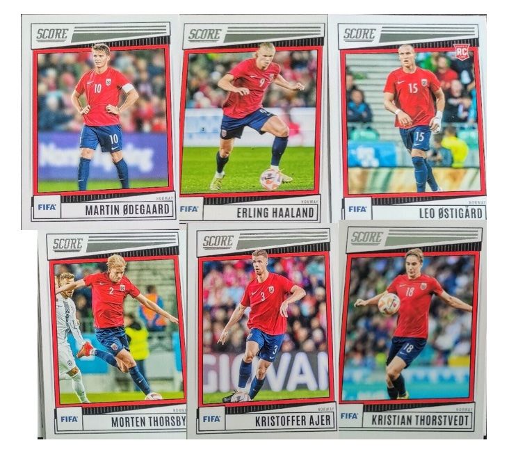 Panini Fifa Score Team Set Norwegen Inkl Haaland Kaufen Auf