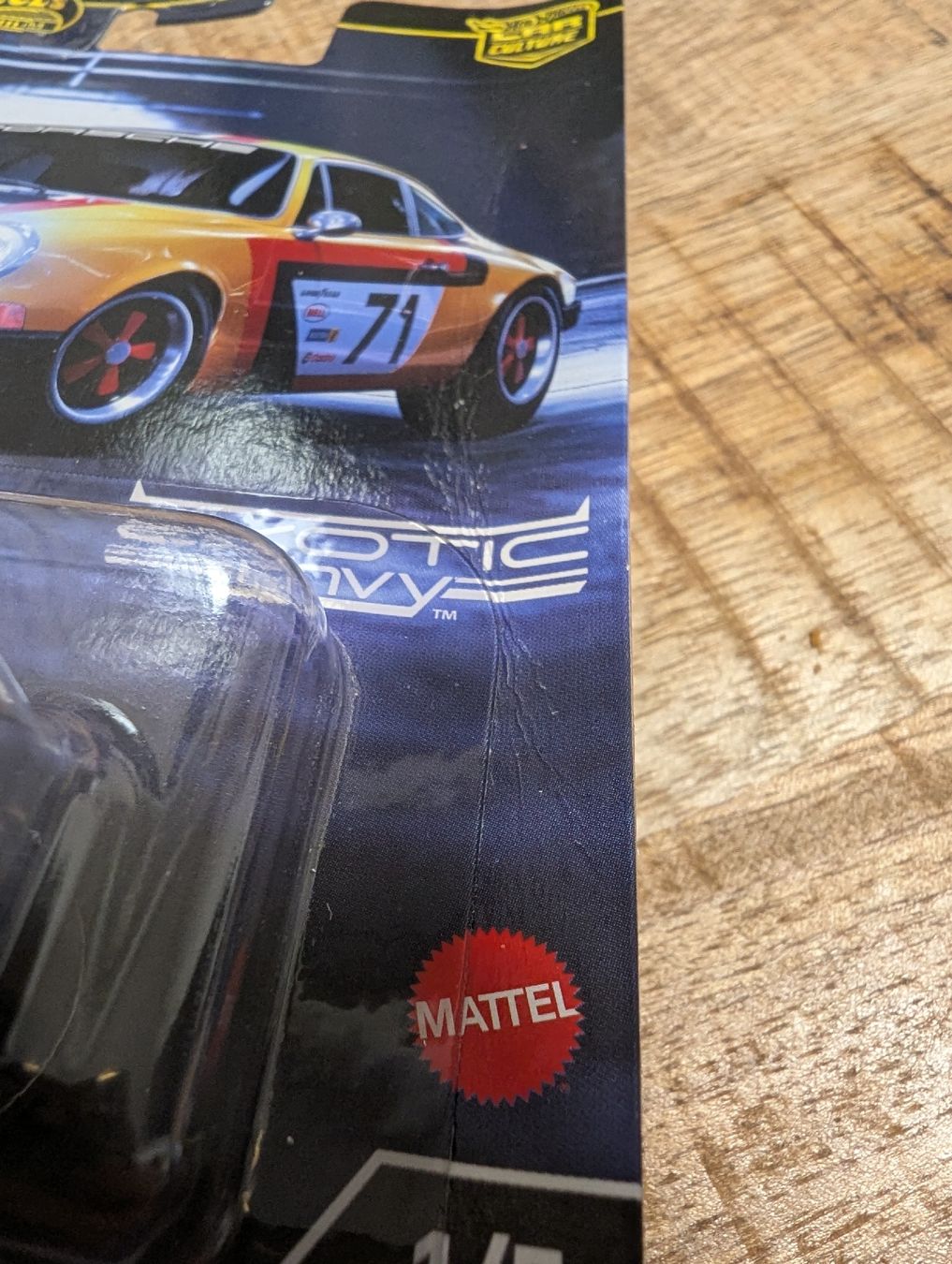 Hot Wheels Premium Exotic Envy Set beschädigte Karten Neu und