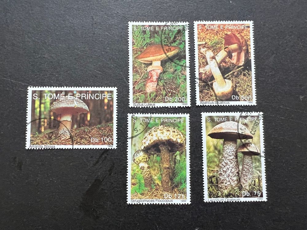 Sao Tome E Principe 1346 1350 Pilze Gest E183 Kaufen Auf Ricardo