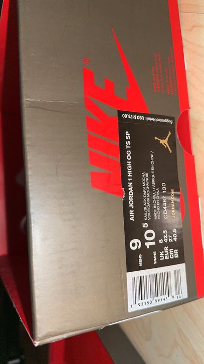 Us Jordan Retro High Og Travis Scott Mocha Kaufen Auf Ricardo