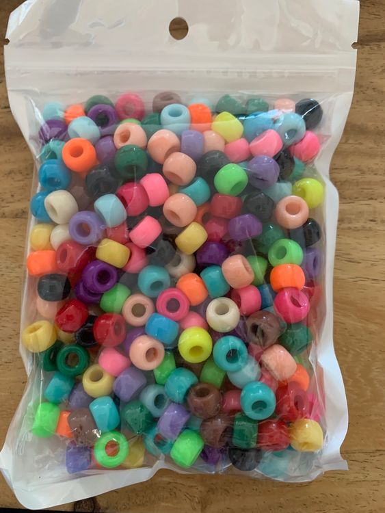 Bunte Acryl Bastelperlen 9mm 300 Stk Kaufen Auf Ricardo