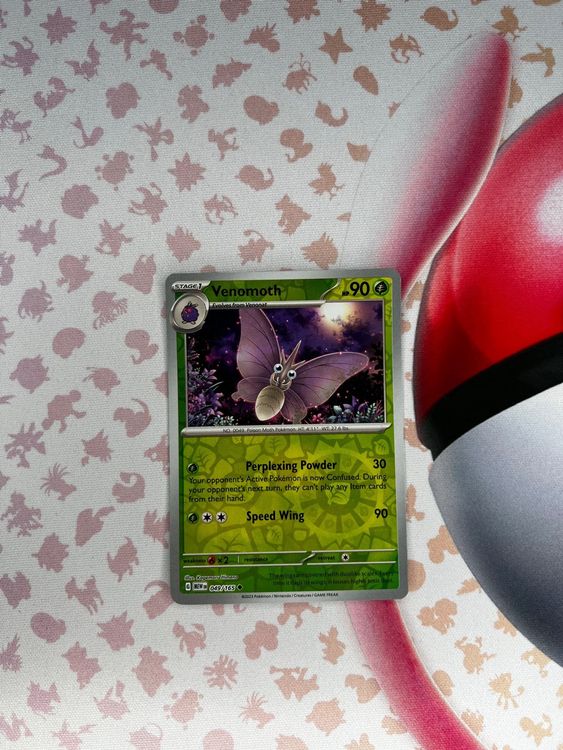 Pokémon Venomoth MEW 049 151 Karmesin Purpur EN Kaufen auf Ricardo