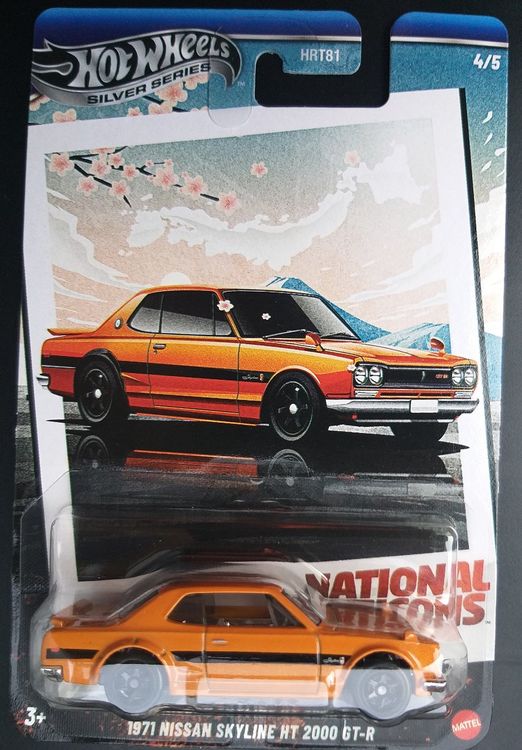 Hot Wheels Silver Series National Icons Nissan Skyline Gtr Neu Und Originalverpackt In Brugg