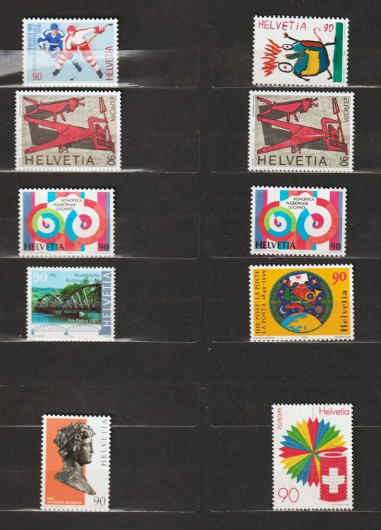 Briefmarkensammlung X Fr Er Helvetia Kaufen Auf Ricardo