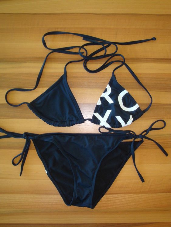 Schwarzer Bikini Von Roxy Gr Xs Kaufen Auf Ricardo