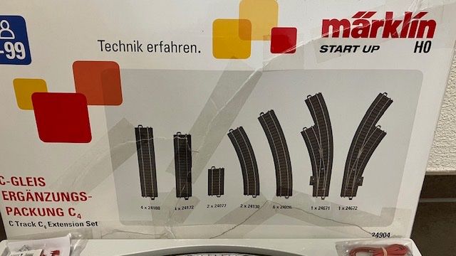 Märklin 24904 Start up C Gleis Ergänzungspackung C 4 Kaufen auf Ricardo