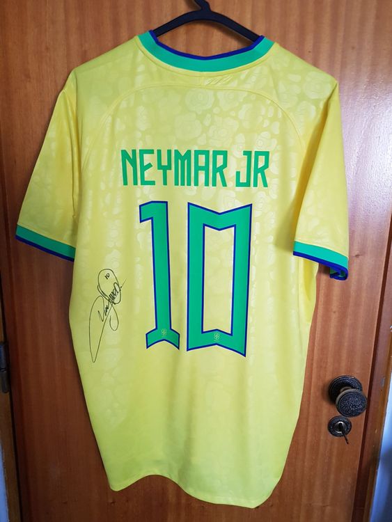 Neymar Jr Brasilien Wm Home Trikot Signiert Kaufen Auf Ricardo