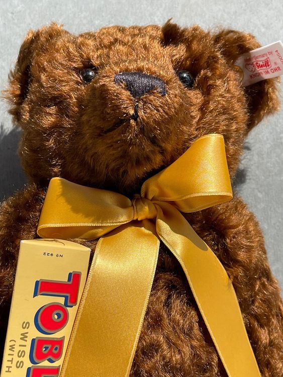 Steiff Teddyb R Toblerone Knopf Im Ohr Schoggi B R Lim Aufl Acheter