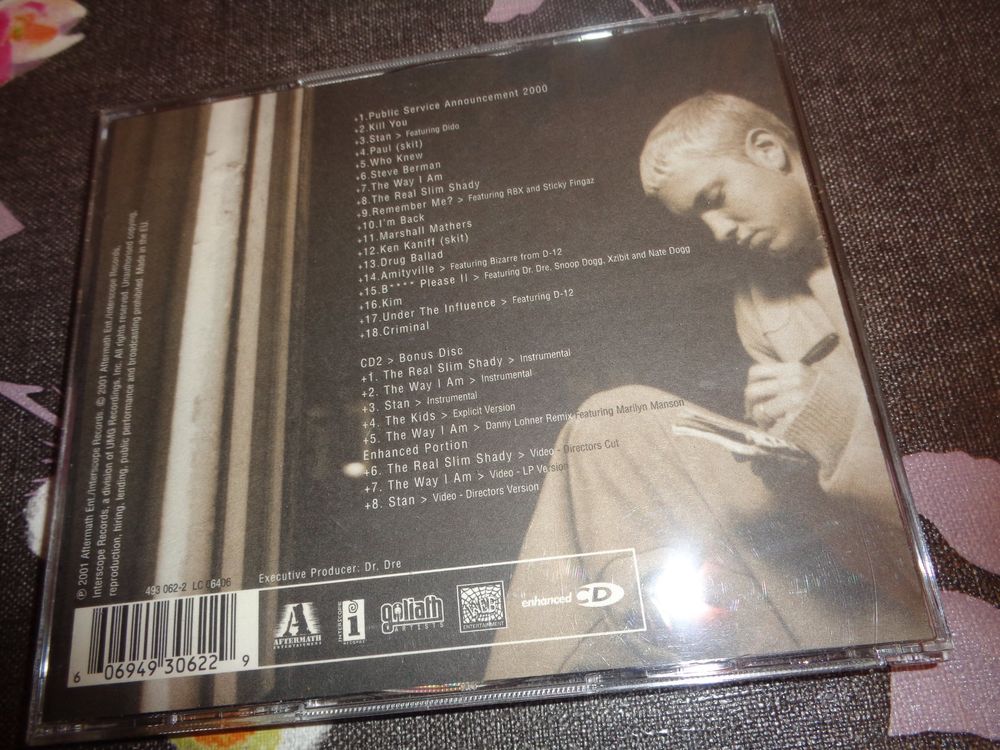 Eminem The Marshall Mathers LP CD Kaufen Auf Ricardo