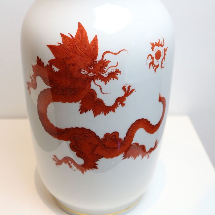 MEISSEN Porzellan China Vase Ming Drache Kaufen Auf Ricardo