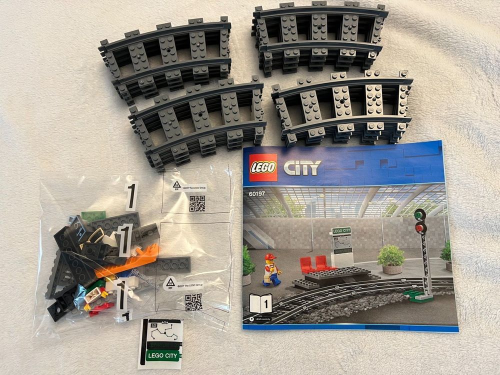 Lego City Eisenbahn Haltestelle Aus Set 60197 Mit Schienen Kaufen Auf