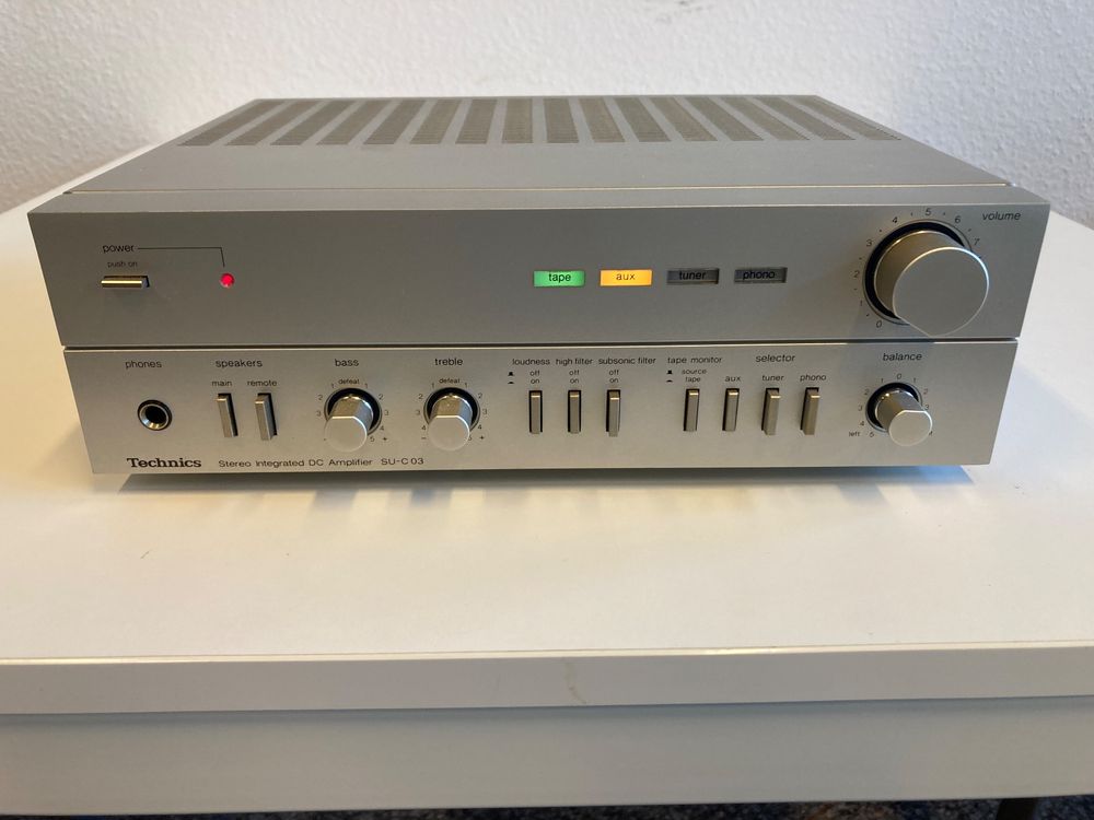 Technics SU C03 Stereo Integrated DC Amplifier Acheter Sur Ricardo