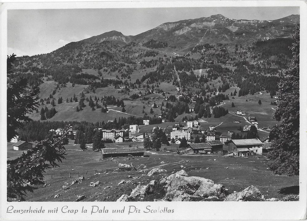 Lenzerheide Mit Crapo La Pala Und Piz Scalottas Kaufen Auf Ricardo