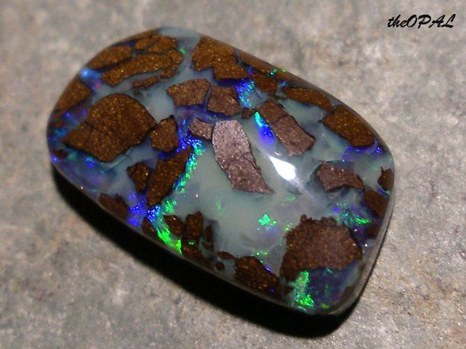 Theopal Australischer Boulder Matrix Opal Ct Kaufen Auf