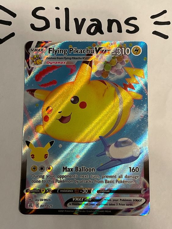 Flying Pikachu Vmax 007 025 Celebrations Anniversary 25th EN Kaufen