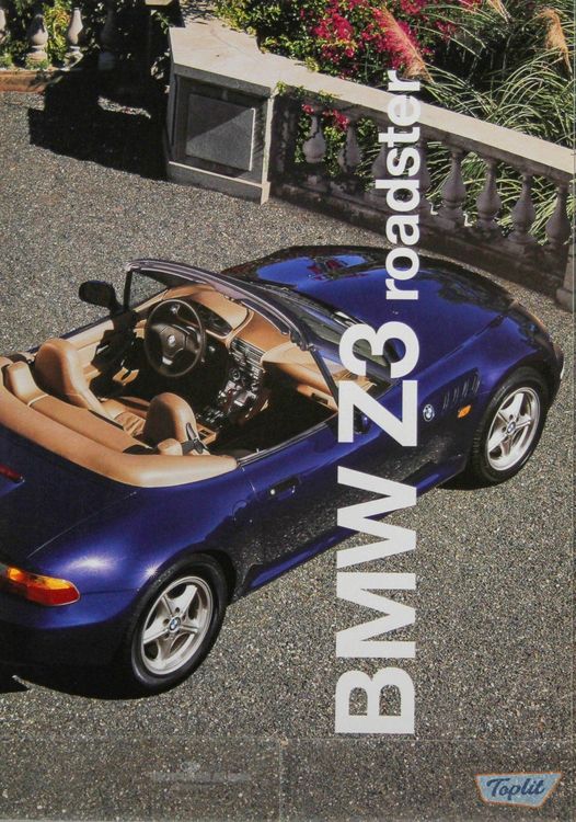 PROSPEKT BMW Z3 ROADSTER E36 7 1996 Kaufen Auf Ricardo