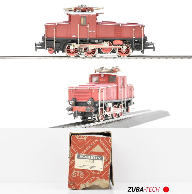 Märklin 3001 Rangierlok BR 63 H0 WS mit Analog mit OVP Kaufen auf Ricardo