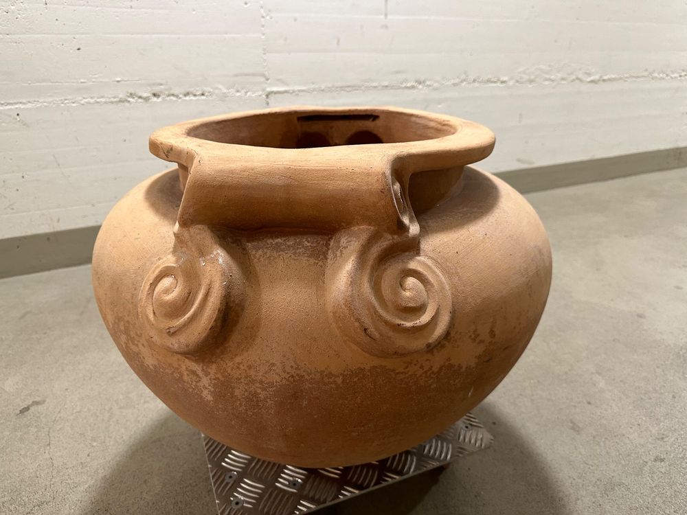 Original Terracotta Topf Coppa romana röm Pflanzgefäss Kaufen