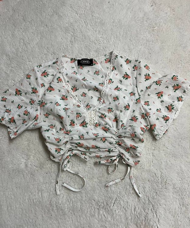 Blumen Crop Top Kaufen Auf Ricardo