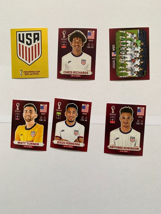 Panini Wm Sticker Usa Kaufen Auf Ricardo