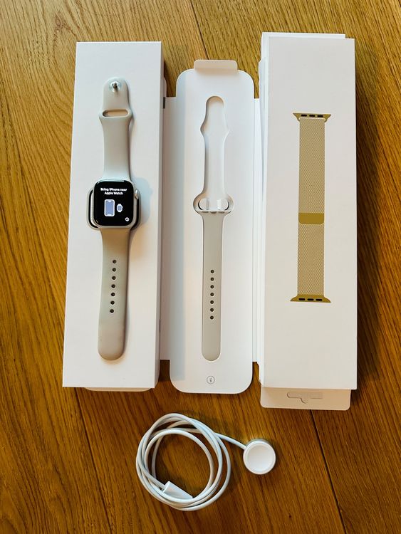 Apple Watch Series Starlight Mm Und Milanese Loop Kaufen Auf Ricardo