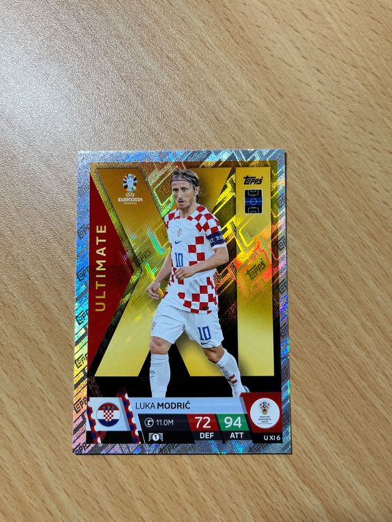 Topps Match Attax Euro 2024 Ultimate Luka Modric Comprare Su Ricardo