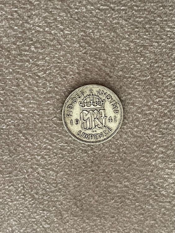 Six Pence 1941 Grossbritannien Silber Kaufen Auf Ricardo