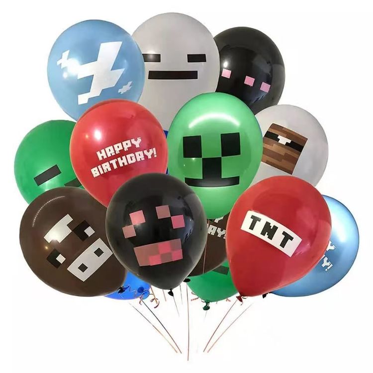 Er Party Latex Ballons Minecraft Tnt Kaufen Auf Ricardo