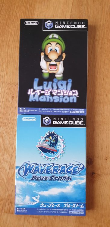 Luigi Mansion Wave Race Blue Storm Gamecube Japanisch Kaufen