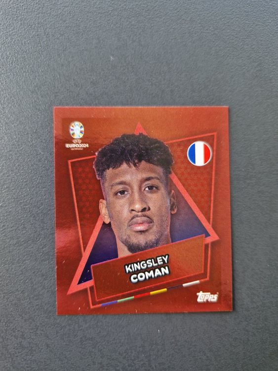 Topps UEFA Euros 2024 Sticker FRA SP KINGSLEY COMAN Kaufen Auf Ricardo