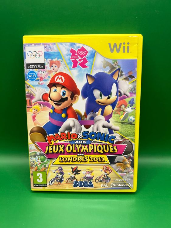 Mario Sonic Aux Jeux Olympique De Londres Fr Wii Kaufen