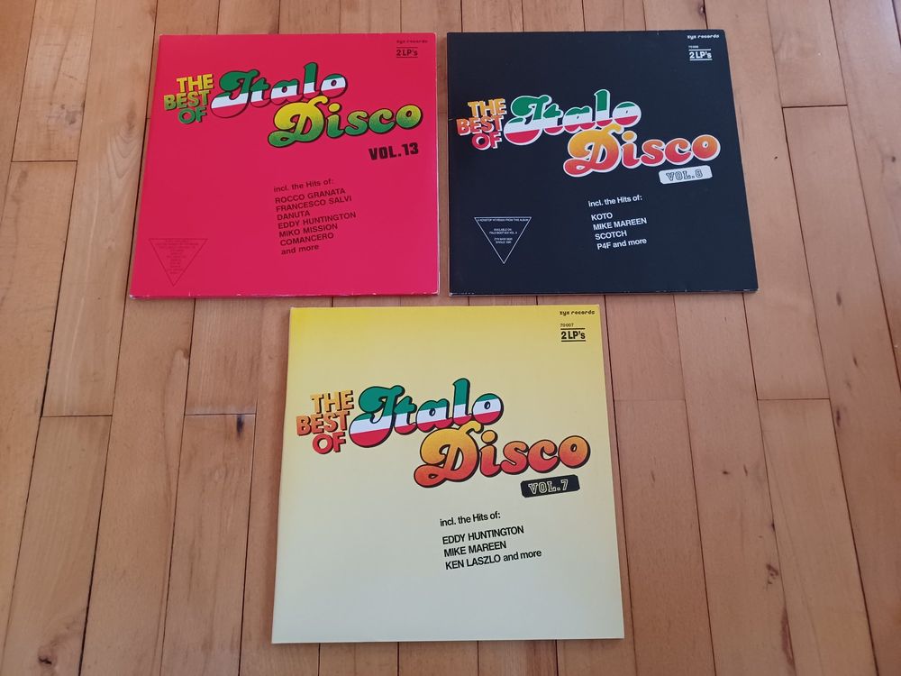 V A The Best Of Italo Disco Vol X Lp Vinyl Kaufen Auf