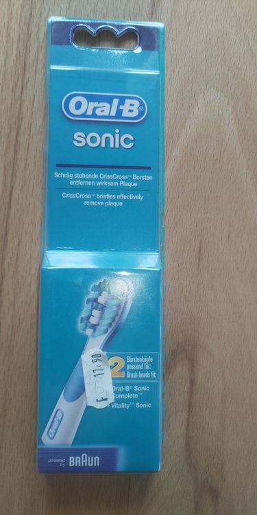 Braun Oral B sonic Ersatzzahnbürsten 2 Stück Kaufen auf Ricardo