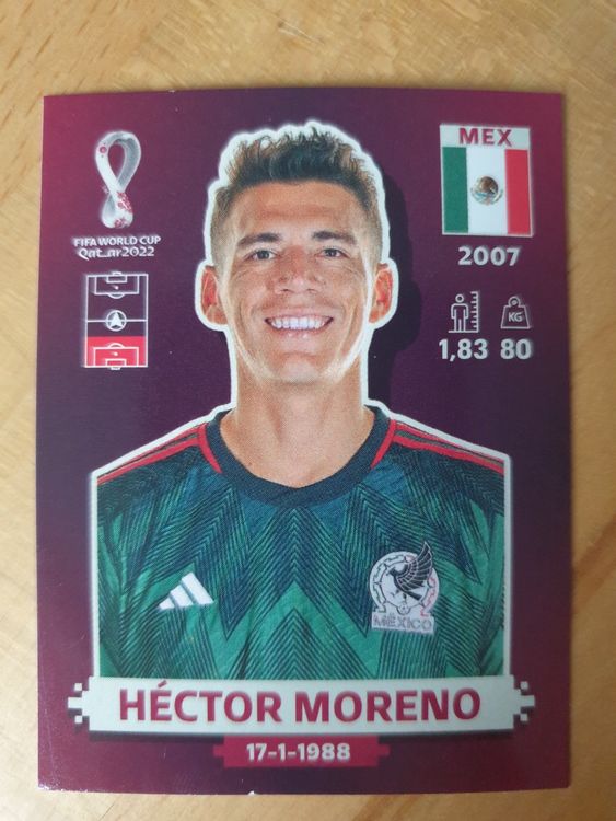 Panini WM 2022 MEX 8 Kaufen Auf Ricardo