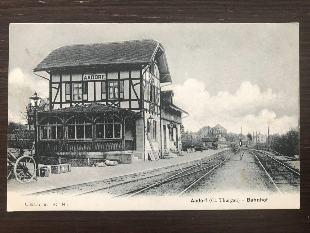 Aadorf Tg Bahnhof Belebt Riegelhaus Kaufen Auf Ricardo