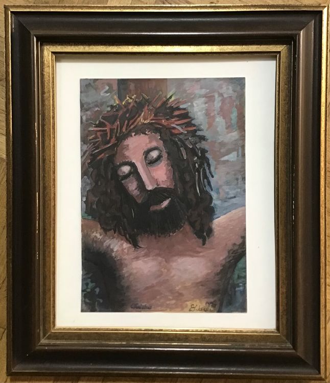 Jesus Christus Gem Lde Signiert Kaufen Auf Ricardo