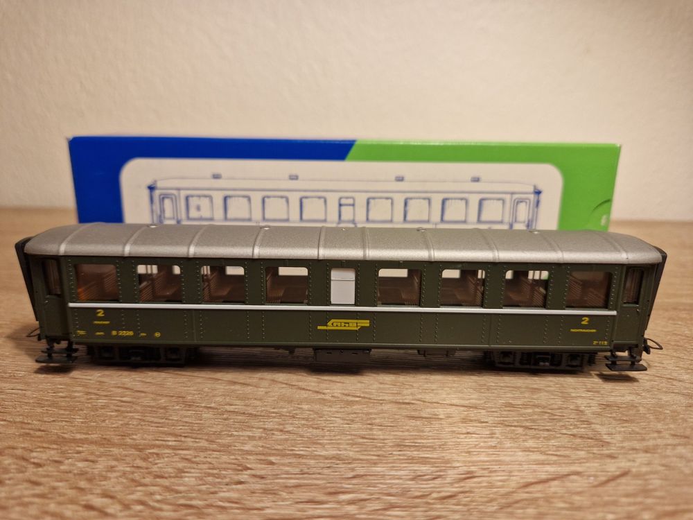 STL Models 2202 6 Personenwagen RhB H0m OVP NEU Kaufen Auf Ricardo