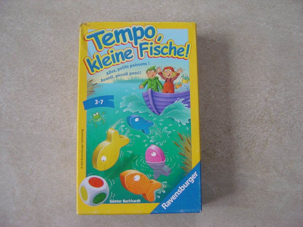 Ravensburger Spiel Tempo Kleine Fische Kaufen Auf Ricardo