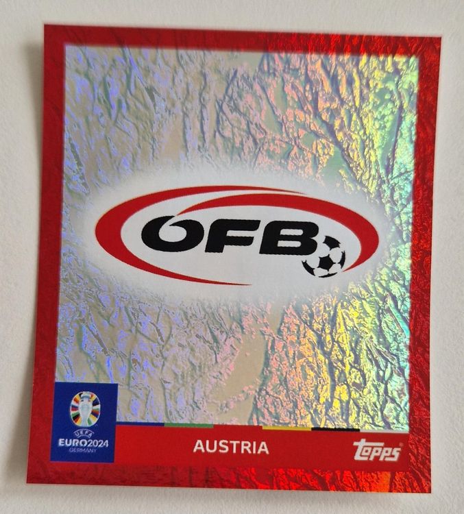 Topps Uefa Euro Sammelbild Aut Glitzer Metallic Kaufen Auf