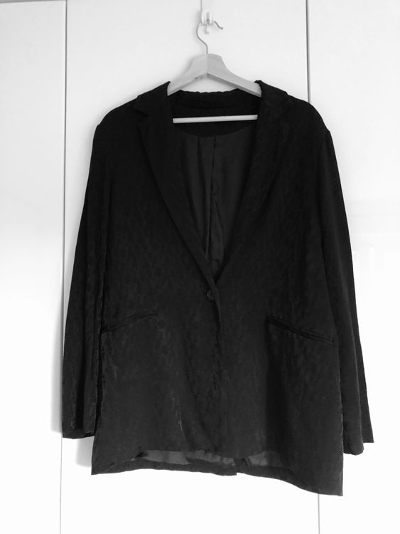 Maje Black Textured Blazer Kaufen Auf Ricardo