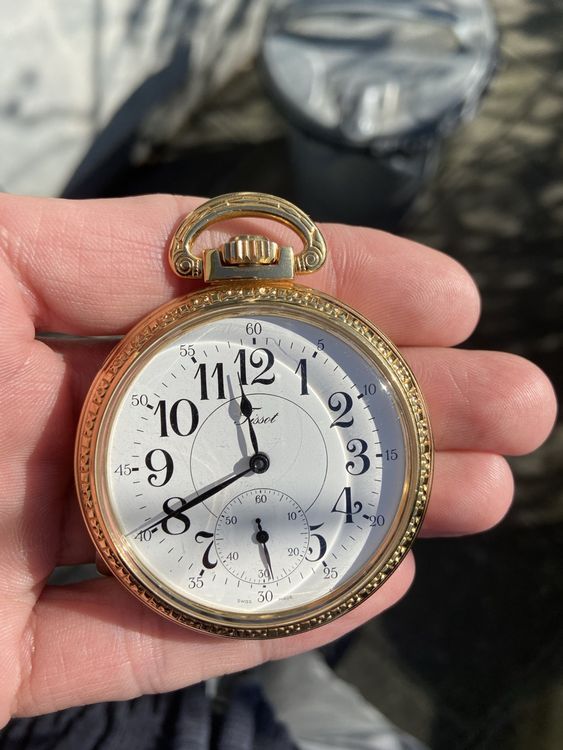 Tissot Taschenuhr Im Railroad Style Kaufen Auf Ricardo