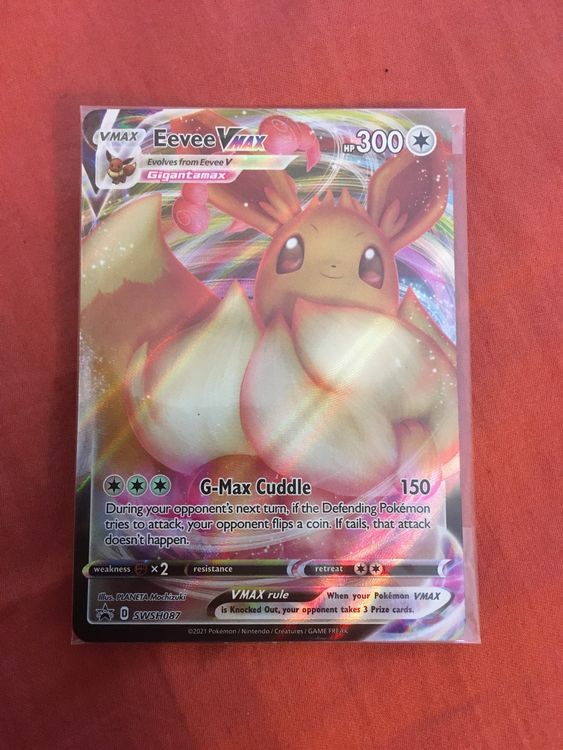 Carte Pokémon eevee vmax Kaufen auf Ricardo