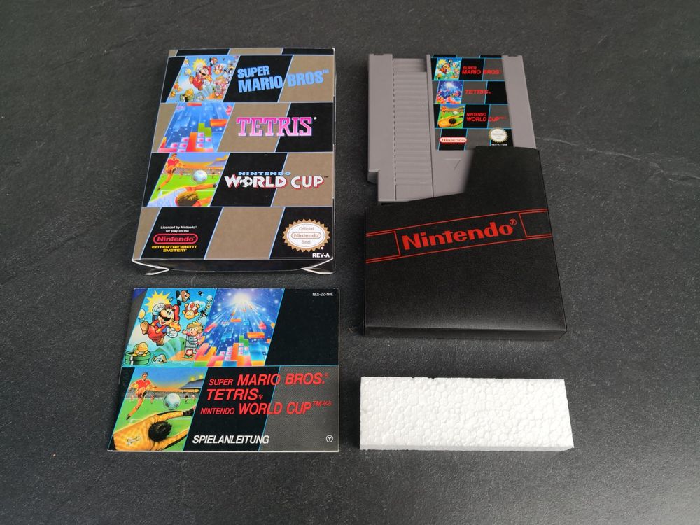 NINTENDO NES MARIO TETRIS WORLD CUP Kaufen Auf Ricardo