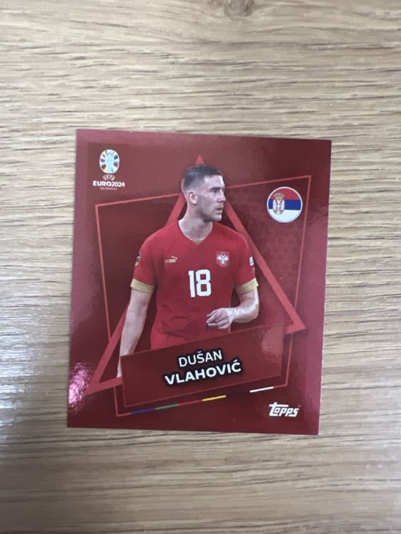 Topps Euro Dusan Vlahovic Srb Sp Kaufen Auf Ricardo