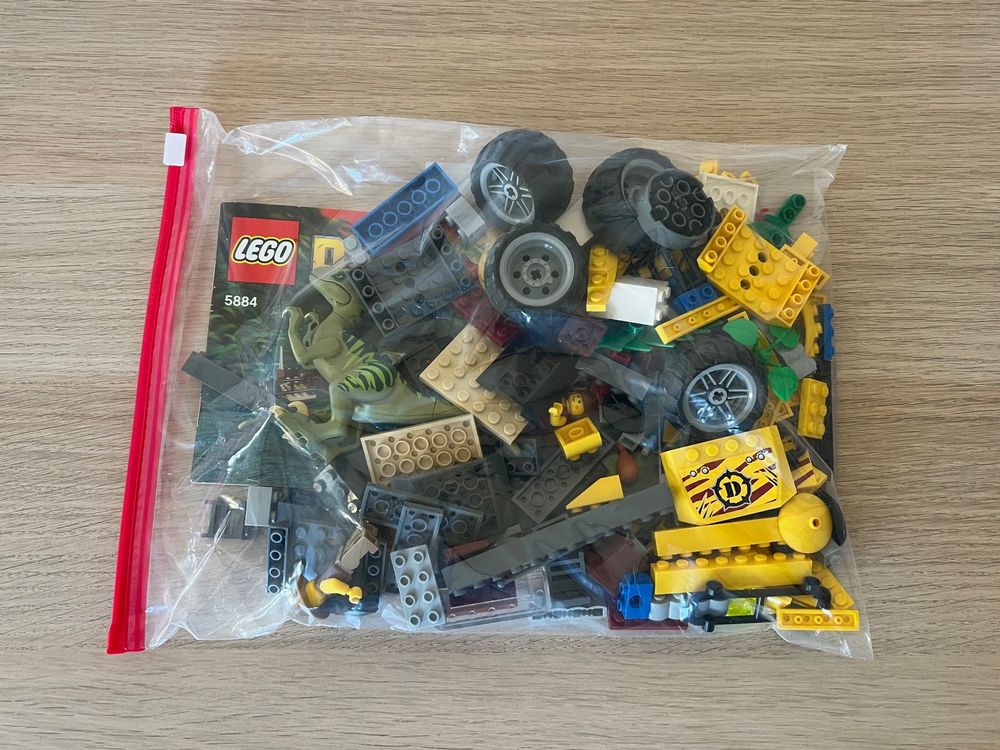 LEGO 5884 Dino Raptor Chase Komplett Kaufen Auf Ricardo